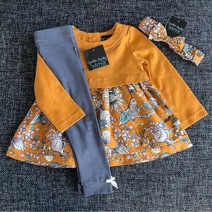 NWT Cynthia Rowley Toddler 3 Piece Outfit Size 24 Months